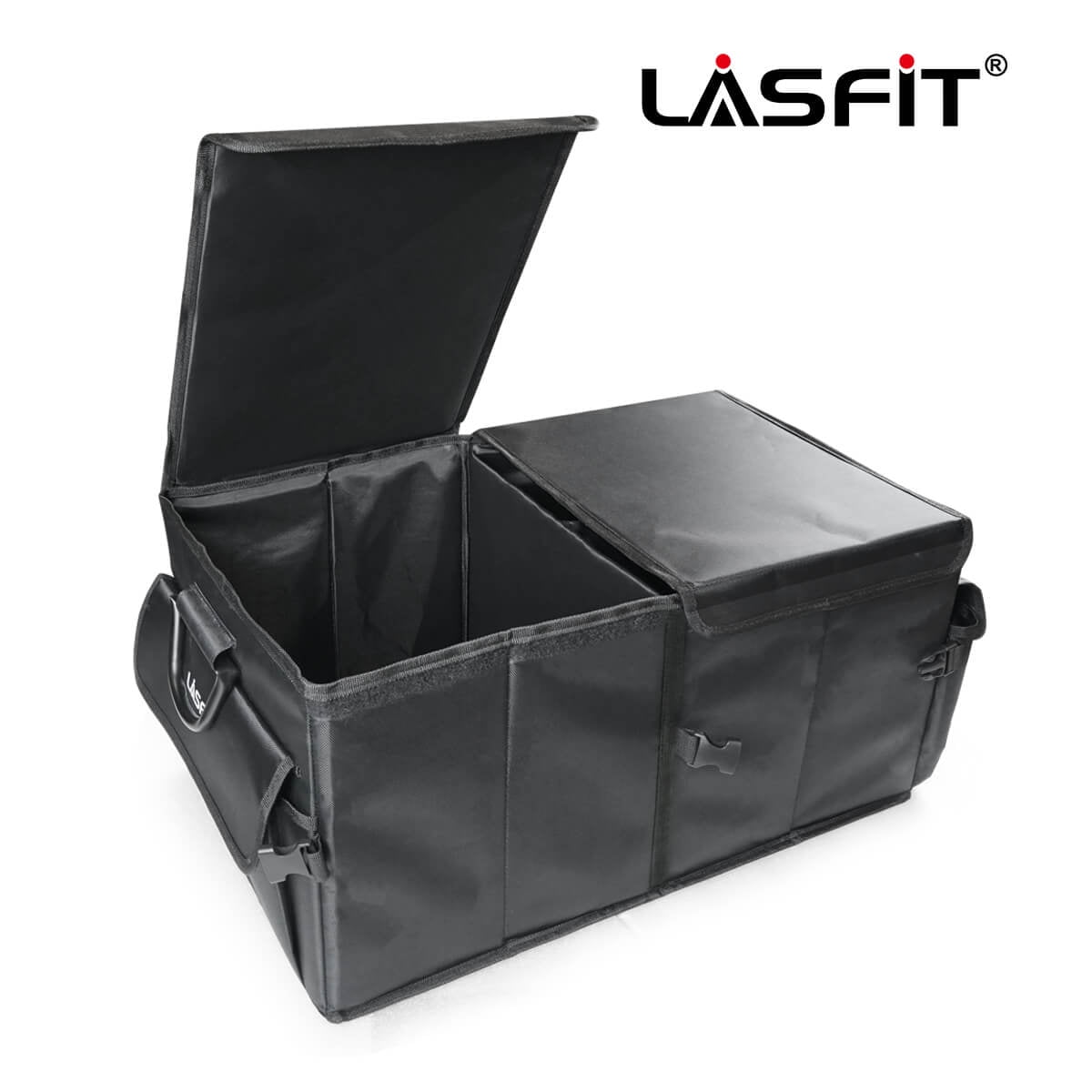 Groceries Collapsible Organizer Cargo Storage Basket for Universal Fit SUV Trunk