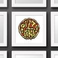 thumbnail image 2 of Gallery Pops Nickelodeon Teenage Mutant Ninja Turtles: Mutant Mayhem - Pizza Time Wall Art, White Framed Version, 12" x 12", 2 of 5