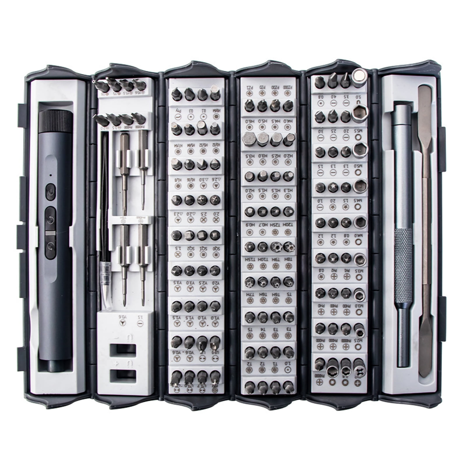 128Pcs Electric Screwdriver Rechargeable Tool For Professional Technicians Home Improvement And Office Equipment Fixing