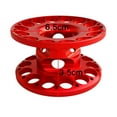 thumbnail image 3 of tredstone Lightweight Aluminum Alloy Scuba Diving Finger Reel Guide Line Spool Red, 3 of 9