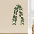 thumbnail image 3 of Christmas Decoration Hanging Vines Artificial Vines Garland With Flowers Hanging Plants Greenery Garland For Fireplace Wall Door Home Wedding Party Indoor, 3 of 7