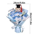 thumbnail image 5 of Graduation Flower Bouquet Gifts – Handmade Crochet Flowers – Class of 2026 Graduation Gift for Her with Greeting Card, 5 of 5
