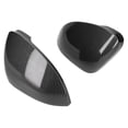 thumbnail image 3 of 2PCS Cubierta de espejo retrovisor izquierdo derecho Reemplazo con apariencia de fibra de carbono para MK8 Standard 2021+W/o Lane Assist, 3 of 5