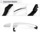 thumbnail image 4 of Manijas de puerta exteriores traseras izquierda de Unique Bargains para Hyundai Tucson 2016-2020, reemplazo duradero de manija de puerta No.83651D3010/83652D3010 ABS 1 pieza, 4 of 6