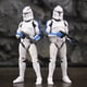 thumbnail image 3 of Star Wars Legión 501 ARF ARC Trooper Jesse Hardcase Comandante Bane Denal Tup Dogma 6 "Figura de acción Fase 2 Rex Team Clone Toy, 3 of 5