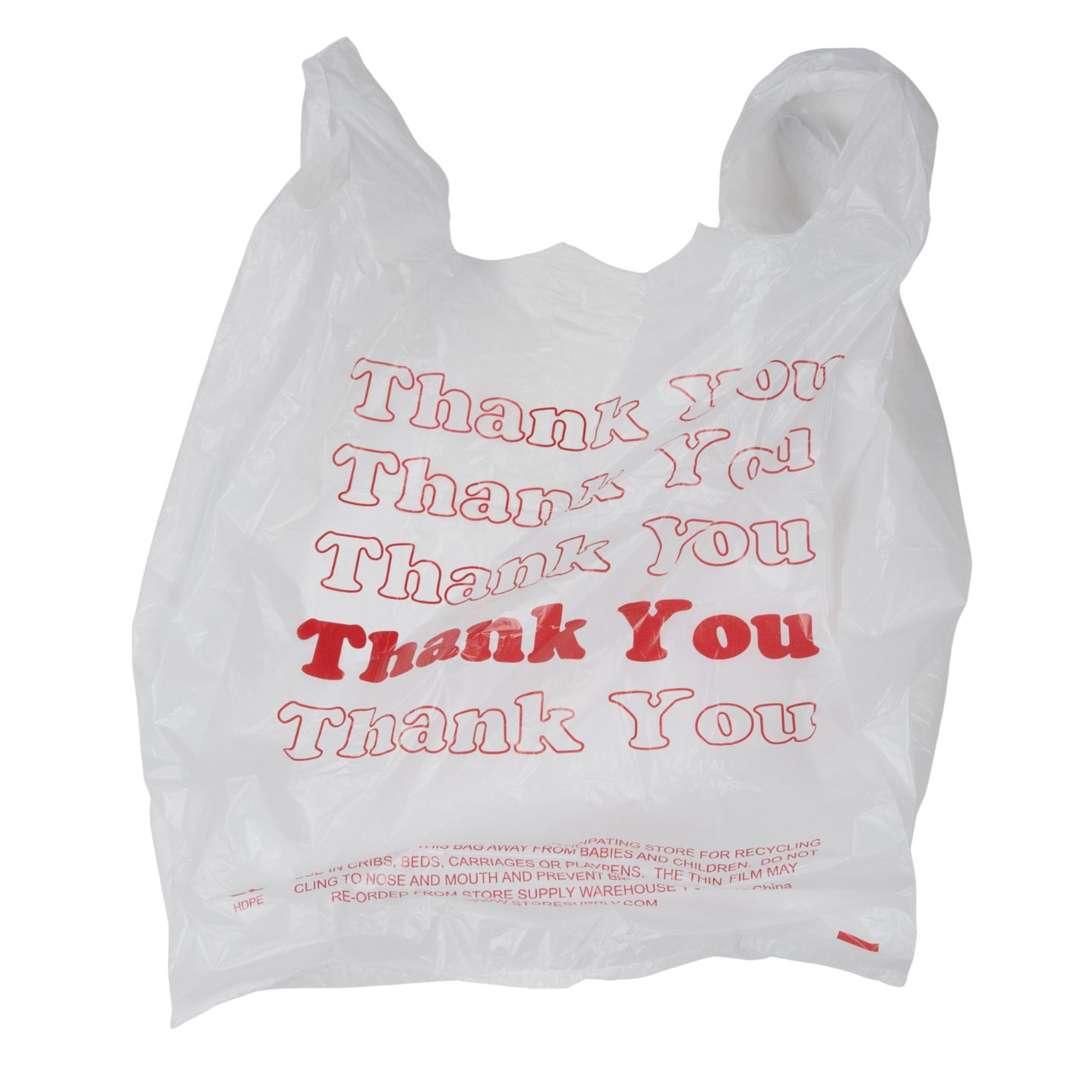 LazyMe Thank You T-Shirt Carry-Out Bags Plastic India | Ubuy