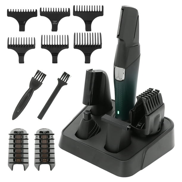 Electric Beard Trimmer Kit, Professional Waterproof Ergonomic Rechargeable Easy Clean Electric