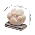 thumbnail image 2 of Travel Pillow and Blanket Combo Set for Cozy Airplane Car Camping Trips with Compact Portable Warm Design, 2 of 3