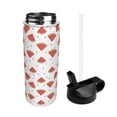 thumbnail image 2 of Fotbe Hand Drawn Watermelon Pattern 18oz Sports Insulated Kettle Stainless Steel Sports Insulated Kettle For Running Hiking Cycling Climbing Man'S Woman'S Water Bottle, 2 of 8