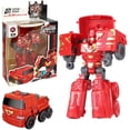 thumbnail image 3 of Transformar Juguete Niños Robots Juguetes Tamaño Pequeño Robot Figura De Acción Niño Cumpleaños Regalo Transformar Juguete Auto Figuras Scienceny FN007460-03, 3 of 6