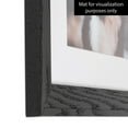 thumbnail image 3 of ArtToFrames 24x24 Inch Black Picture Frame, This Black Wood Poster Frame is Great for Your Art or Photos, Comes with 060 Plexi Glass (4103), 3 of 8