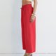 thumbnail image 3 of Pantalones Elásticos de Cintura para las Mujeres Color Sólido Vendaje Casual Pantalones Largos con Bolsillos, Pantalones de Cintura Alta Mujeres Cómodos Control Del Vientre Primavera Verano, 3 of 5