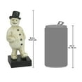 thumbnail image 5 of Design Toscano Top Hat Snowman Still Action Die-Cast Iron Coin Bank, 5 of 5