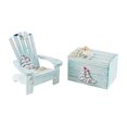 thumbnail image 1 of 1 Set Mini Beach Chair Miniature Miniature Furniture C, 1 of 5