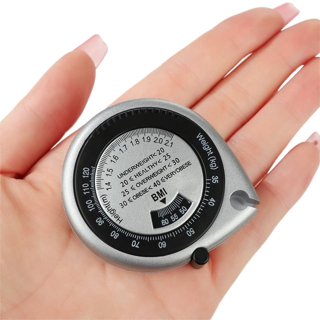Environmental Friendly Weight Loss Muscle Fitness Calculator, 150cm Measuring Tape Ruler for Body Mass Measurement