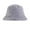 Grey, variant on Unisex Double Side Wear Reversible Bucket Hat, Twill Canvas Sun Fishing Fashion Cap - Sun Hats for Women Khaki