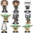 thumbnail image 2 of The Mandalorian #345 #402 #330 The Child #370 #385 #379 #398 #384 #378 Porg #198 Jyn Erso #138 Andor #139 Vinly Fugure Juguetes Regalo hola suerte unisex, 2 of 2