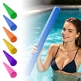 thumbnail image 2 of Pool Noodles Solid Foam Float Bar Durable Lightweight Water Buoyancy Equipment, Hollow Swimming Sponge Stick for Swimming Pool Activity Recreation, 2 of 6