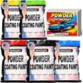 thumbnail image 1 of 5 Colors Powder Coating Paint | Powder Coat Perfect for Metal Surfaces | Car Paints | Building Materials | Powder's Paint for Steel Structures, Factories, Playgrounds, Gardens (5 Colors), 1 of 6