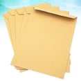 thumbnail image 1 of OULII Light Brown 22.9x16.2cm Kraft Paper Envelopes 100Pcs for Office School Business Letters, 1 of 8