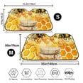 thumbnail image 3 of Balery Honey Bee Windshield Sun Shade, Car Front Window Sunshade Cover ,Automotive Interior Portected Blocks Uv Rays For Car Pickup Truck Suv Accessories- Medium, 3 of 7