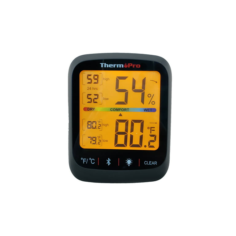 Large Display Digital Hygrometer Thermometer With 3 Wireless - Temu
