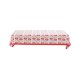 thumbnail image 2 of Aooww Valentines Tablecloth，Red Heart Table Cloth，Washable Easy Care Reusable Table Cover，Anniversary Party Table Decoration for Dining Party,B, 2 of 6