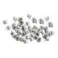 thumbnail image 1 of Unique Bargains M3x0.5x3mm 50Pack Metal Flat Round Head Screws Phillips Drive Machine Bolt, 1 of 5
