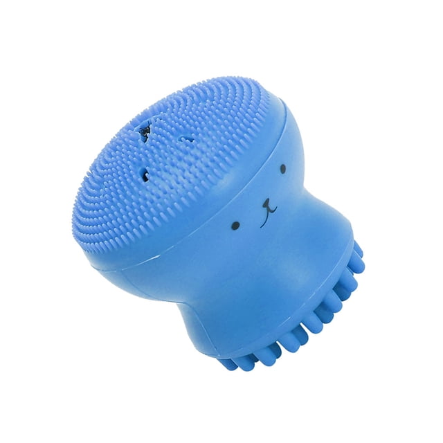 Soidarity Cepillos para de cara, masaje de limpieza de pulpo, producto para el cuidado de la piel, exfoliante, exfoliante lavable para hombre Desmaquilladores Verde Soidarity MR2977-04