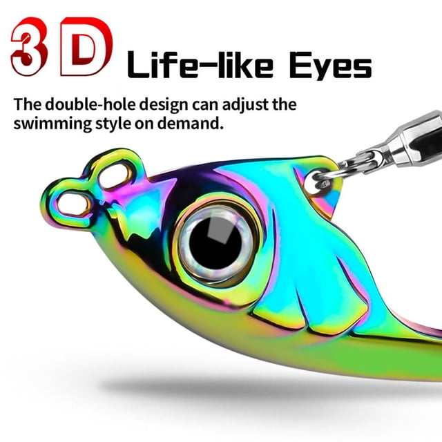 Señuelos artificiales Lentejuelas giratorias Wobbler Cebo Accesorios de pesca (Estilo A 13G)