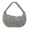 thumbnail image 1 of Bolso Pequeño para Axila Hobo Brillante Mujer Con Asa Diamantes Imitación, 1 of 6