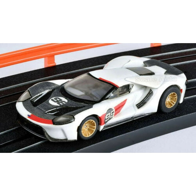 AFX RACING Mega G+ Ford GT Heritage #98 HO Slot Car, Advanced