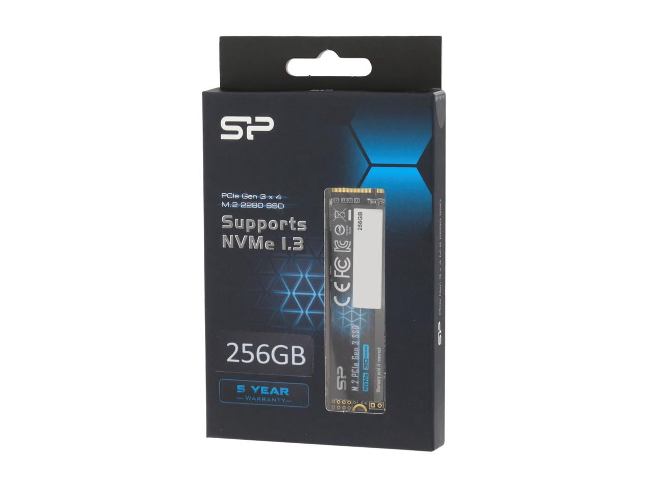 Silicon Power 256GB NVMe M.2 2280 PCIe Gen3 x4 SSD (SP256GBP34A60M28)
