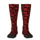 thumbnail image 1 of Fotbe Red Skulls Calcetas Divertidas Estampadas para Hombre y Mujer, Calcetas de Algodón hasta la Rodilla para Caminar, Correr, Enfermería y Embarazo, 1 of 6