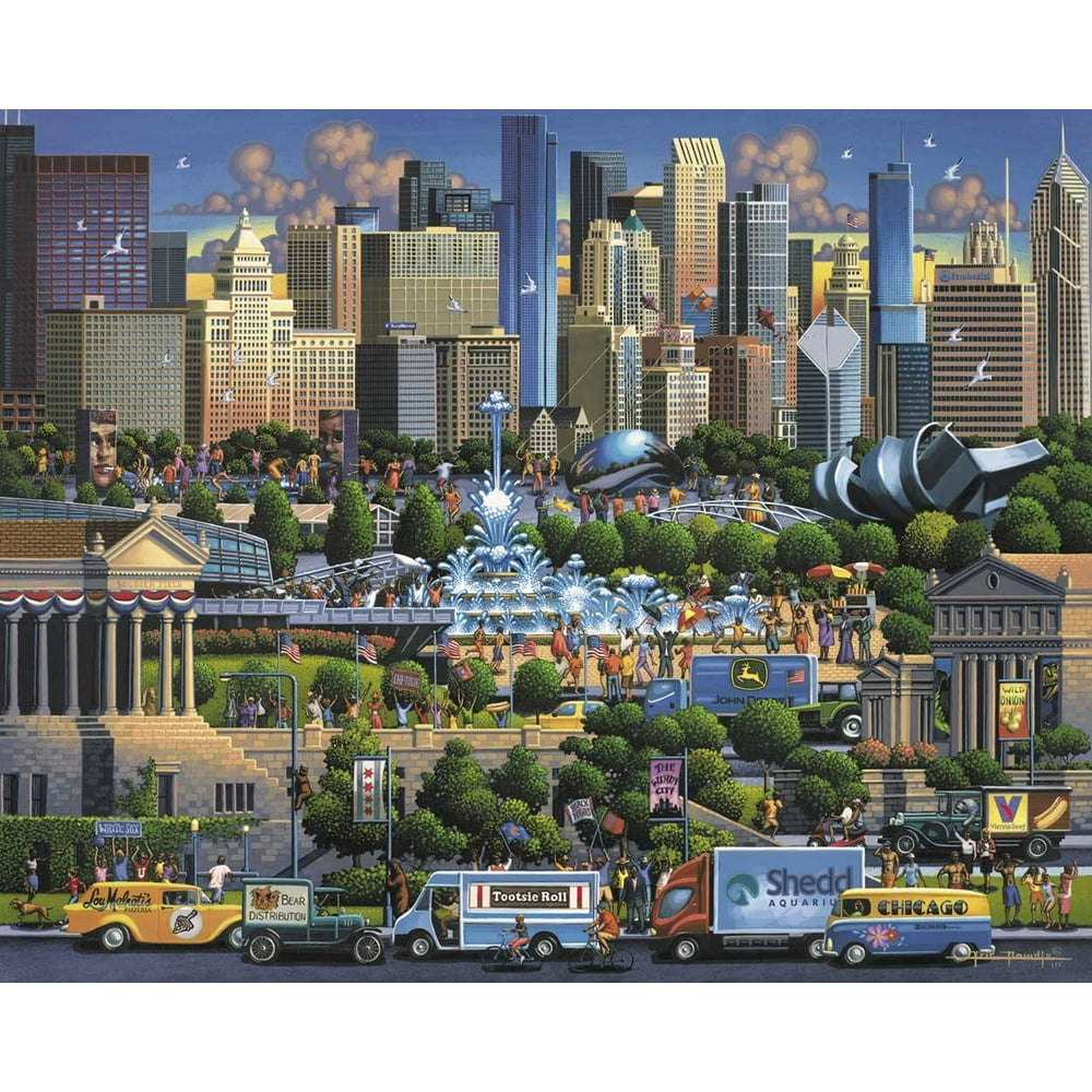 Dowdle Jigsaw Puzzle Chicago 1000 Piece