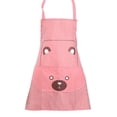 thumbnail image 2 of Tablier, Polyester Mignon Tablier de Cuisine de Style Dessin Animé Femmes Tablier Caractéristiques de Pointe, 2 of 2