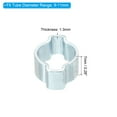 thumbnail image 2 of Uxcell 10 Pack 9-11mm Double Ear Hose Clamp, Galvanized Steel Crimp Rings, 2 of 6
