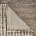 thumbnail image 6 of LR Home Blessy Cecille Bleach & Brown Modern Grid Jute Blend Area Rug, 7'9" x 9'9", 6 of 10