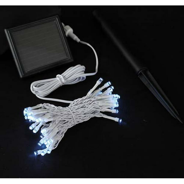 Novelty Lights 50 Light Solar LED Christmas Mini Light Set, Outdoor