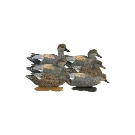 GHG Decoy Systems Pro-Grade Series Gadwall Duck Decoys - 6 Pack
