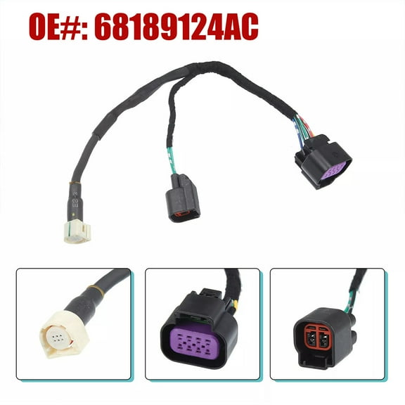 REAR VIEW CAMERA TAILGATE WIRING HARNESS For 2013-2018 Dodge Ram Trucks