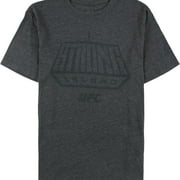 Reebok Mens Strong Island Graphic T-Shirt, Grey, Small