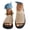 Khaki, variant on Wedge Sandals for Women Casual Mesh Knit Breathable Lightweight On Low Wedge Platform Shoes for Work Shopping Beach Pool Summer Vacation Daily Wear Khaki Size 6