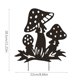 thumbnail image 3 of XWSHYW Decoraciones para El Hogar El Metal de Hortícola, Pieza de Hierro, Decoración de Jardín Al Aire Libre, Artesanías de Inserción En El Suelo, 3 of 4