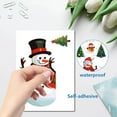 thumbnail image 3 of 8 Sheets Snowman Wall Stickers Christmas Tree Stockings Window Clings Wall Decals Stickers Peel and Stick PVC Waterproof Self Adhesive for Home Living Room Showcase Party Supplies, 3 of 9