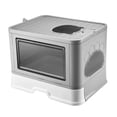 thumbnail image 4 of Caja de arena para gatos cerrada, cajón, bandeja para arena, orinal, bandeja de arena para gatos, inodoro para gatos, tipo cajón para gatito, juguete, 4 of 8
