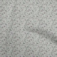 thumbnail image 1 of oneOone Silk Tabby Gray Fabric Floral With Birds Sewing Craft Projects Fabric Prints By Yard 42 Inch Wide, 1 of 4