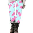 thumbnail image 5 of Karymi Pants for Women Halloween Print Leggings,Stretch High Waist Yoga Pants Casual Workout Trousers, Basic Pants, 5 of 6