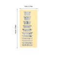 thumbnail image 2 of Luxshiny Guitar Neck Fretboard Stickers 2Pcs Multi Color PVC for Musicians in Practice Sessions, 2 of 6