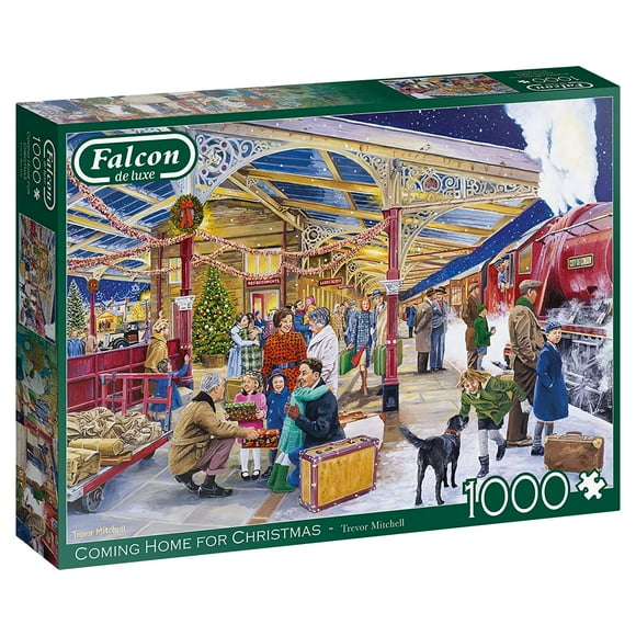 Jumbo, Falcon de luxe - Coming Home for Christmas, Jigsaw Puzzles for Adults, 1,000 piece